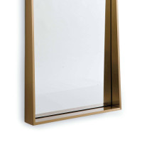 Gunner Mirror Natural Brass, view 3