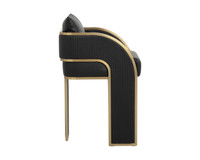 Baz Napa Black Counter Stool