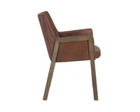 Bernadette Dining Bravo Cognac Armchair