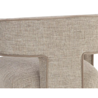 Krasner Dining Rhapsody Sand Armchair, view 5
