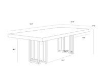 Baldessara 94.5" Dining Table