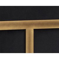 Kalmin Abbington Black Lounge Chair, view 5