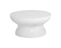Cara White Coffee Table