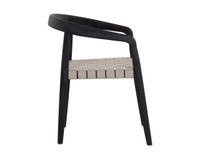 Cayman Dining Charcoal Armchair