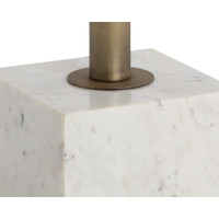 Kata Bistro White Marble - 32" Table