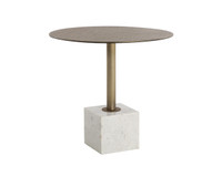 Kata Bistro White Marble - 32" Table