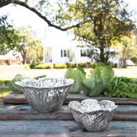 Garden Cabbage Medium Bowl - Bowl View | Bone & Brass