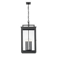 Sand Black Oversized Outdoor Lantern Pendant, view 3