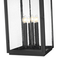 Sand Black Oversized Outdoor Lantern Pendant, view 4