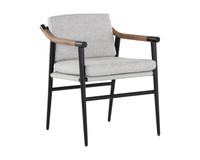 Meadow Dining Vault Fog Armchair