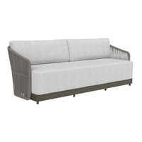 Allariz Warm Grey & Light Grey Outdoor Sofa