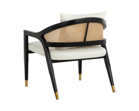 Kirsten Linoso Ivory Lounge Chair