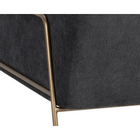 Cybil Polo Club Kohl Grey Lounge Chair, view 3