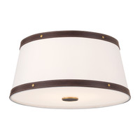 Callahan 17" Luxe Gold Flush Mount