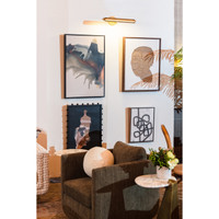 Miller 21.5" Aged Brass Integrated LED Picture Light