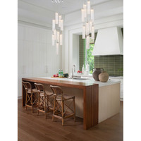 Addis Polished Chrome Integrated LED Multi-Light Pendant