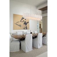 Addis Polished Chrome Linear Chandelier