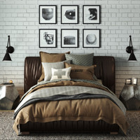 Morgan Matte Black Task Sconce