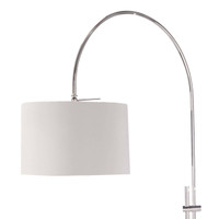 Arc Natural Brass Floor Lamp