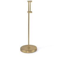 Arc Polished Nickel Floor Lamp