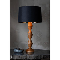Crew Walnut Buffet Lamp