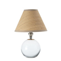 Giorgio Crystal Polished Nickel Mini Lamp