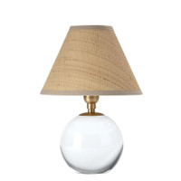 Giorgio Crystal Natural Brass Mini Lamp