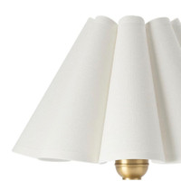 Giorgio Crystal Polished Nickel Mini Table Lamp