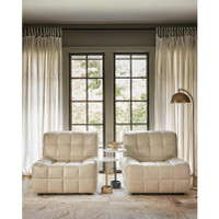 Myles Polished Nickel Accent Table
