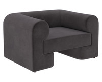 Ionic Meg Ash Armchair