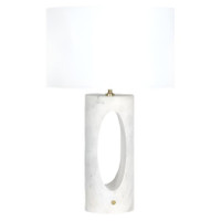 Portia Green Marble Table Lamp