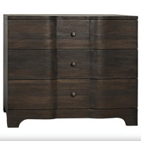 Claud Ebony Walnut Waved Chest