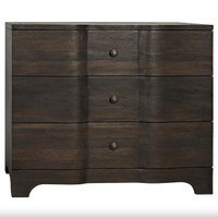 Claud Dark Walnut Waved Chest