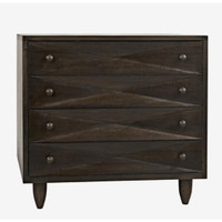 Diamond Ebony Walnut Chest