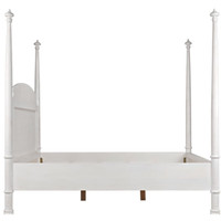 Douglas Hand Rubbed Black Four Poster Bed
