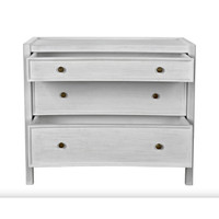Hampton Hand Rubbed Black Side Table