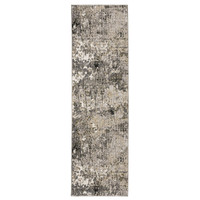 Nebulous Grey, Ivory & Black Contemporary Rug, view 5