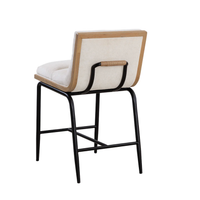 Abilene Polo Club Muslin Counter Stool