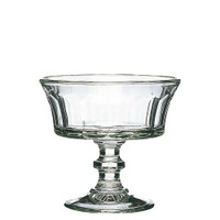 Clear Glass Perigord Ice Cream Cup Set of 6