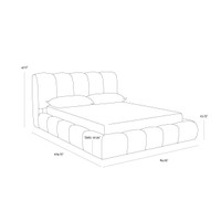 Olena Queen - Meg Ash Bed, view 12