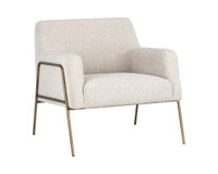 Cybil Dove Cream Lounge Chair