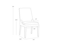 Rosine Effie Flax Dining Chair