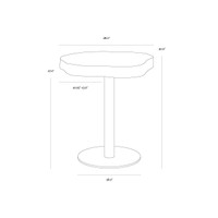 Delmont Bistro 28" Table