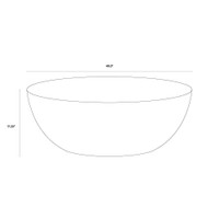 Kinsley Small - Dark Brown Coffee Table, view 3