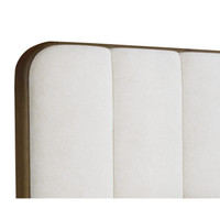 Jamille Queen - Eclipse White Bed, view 4
