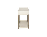 Rebel Console Table with Drawers Champagne Gold - Cream