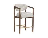 Sigrid Antique Brown - Gifford Script Counter Stool
