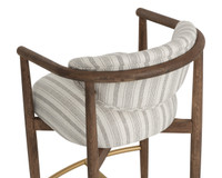 Sigrid Antique Brown - Gifford Script Counter Stool