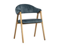 Burgos Dining Nono Petrol Armchair