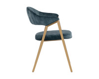 Burgos Dining Nono Petrol Armchair